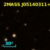 2MASS J05140311+1630429