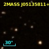 2MASS J05135811+1629138