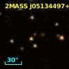 2MASS J05134497+1624513