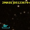 2MASS J05123679+1622590