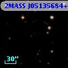 2MASS J05135684+1625447