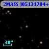 2MASS J05131704+1624062
