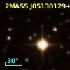 2MASS J05130129+1627304