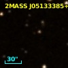 2MASS J05133385+1627537
