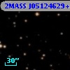 2MASS J05124629+1623179