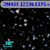 2MASS J22361375+5239173