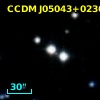 CCDM J05043+0236A