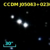CCDM J05043+0236B