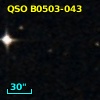 QSO B0503-043