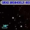 1RXS J050435.7-033743
