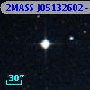 2MASS J05132602-1600334