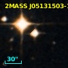 2MASS J05131503-1543051