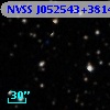 NVSS J052543+381423