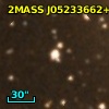 2MASS J05233662+3329050