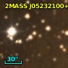 2MASS J05232100+3334098