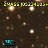 2MASS J05234105+3330467