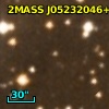 2MASS J05232046+3325400