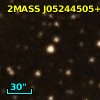 2MASS J05244505+3331105