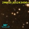 2MASS J05243490+3342009