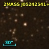 2MASS J05242541+3337083