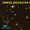 2MASS J05244744+3336283