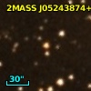 2MASS J05243874+3336433
