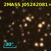 2MASS J05242081+3329294