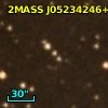 2MASS J05234246+3333282
