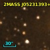 2MASS J05231393+3338389