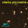 2MASS J05230874+3341241