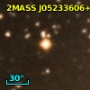 2MASS J05233606+3319126