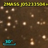 2MASS J05233504+3313420
