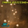 2MASS J05223340+3314307