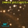 2MASS J05234025+3313121