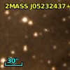 2MASS J05232437+3313281