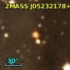 2MASS J05232178+3318421