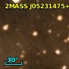 2MASS J05231475+3316431
