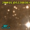 2MASS J05224436+3319482