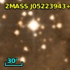 2MASS J05223943+3322022