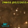 2MASS J05222655+3317102