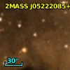 2MASS J05222085+3316588