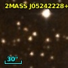 2MASS J05242228+3322069