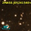 2MASS J05241540+3324295