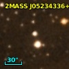 2MASS J05234336+3323240