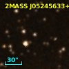 2MASS J05245633+3324398