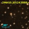 2MASS J05243888+3322302