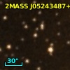 2MASS J05243487+3321235