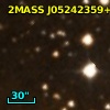 2MASS J05242359+3323003