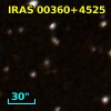 IRAS 00360+4525