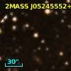 2MASS J05245552+3309004